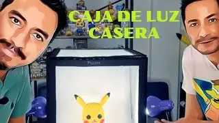 Cómo hacer una CAJA DE LUZ con poco dinero para tus fotos...