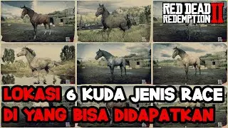 RDR2 | TIPS RDR2 | LOKASI 6 KUDA JENIS RACE YG BISA DIDAPATKAN DI DUNIA RDR2
