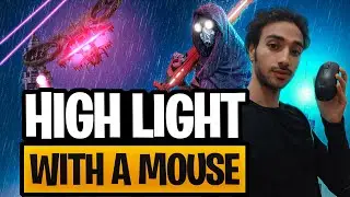How to paint dope highlights using a mouse in Photoshop/You don't need a tablet to paint!