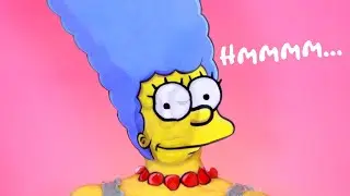 Marge Simpson Makeup