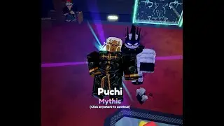 Anime Adventures Pucci NEW mythical showcase level 80