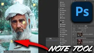 Photoshop Note Tool Tutorial