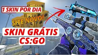 SITE NOVO DE SKINS DE CS:GO 2020; 1 GRÁTIS QUASE TODO DIA!