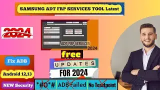 All Samsung FRP Bypass New Unlock Tool 2024 [Enable Adb Fail solution