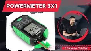 Testei o Powermeter 3 em 1 - Ótima ferramenta para trabalhar com Fibra Óptica