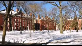 First Snowfall Harvard Square - Poet Ryan James Carson Tulsa Oklahoma