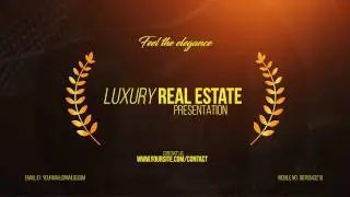 Luxury Real Estate Presentation : After effects template