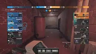 Me popping off and getting an ace.