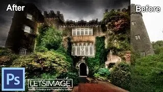 How to use Photoshop to Create a Dark Atmosphere - Example: The Dark Castle | Photoshop Tutorial