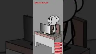Handling stubborn clients be like😀 (mem Animation )  #customerservice #customer #workplaceproble