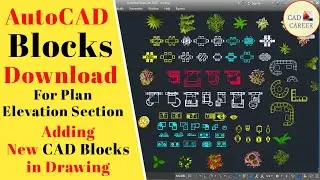 CAD Blocks Free Download And How to use it | New CAD blocks Download | CAD Blocks Insert