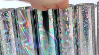 Holographic Foil [Toner Reactive for Foil Printing]
