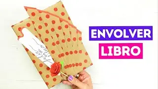 📚 Cómo envolver un LIBRO para regalo de forma original ¡Fácil!