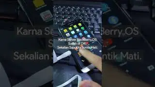 Jangan Ditiru !! Dead BlackBerry OS #shorts