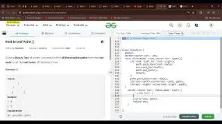 Root to Leaf Paths   Practice   GeeksforGeeks  Easy