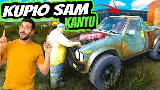 KUPIO SAM STARI AUTO, NE MOŽE DA UPALI, FALE DIJELOVI! *Auto Otpad* EP1