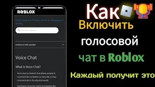 Как включить голосовой чат Roblox (без проверки 2024) | Включить голосовой чат в Roblox