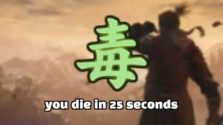 Can you beat Sekiro while PERMANENTLY POISONED?