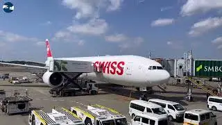 SWISS B777-300ER Tokyo Narita→Zurich / March 2023 / Economy class