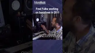 Fred Falke working on basslines  #musicproduction #house #bass #studio #ableton #electronicmusic