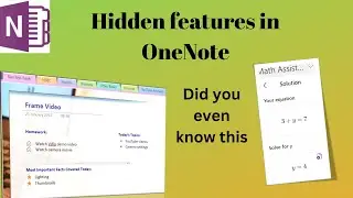 Do you know these hidden features in OneNote?