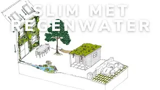 Slim met regenwater in huis en tuin