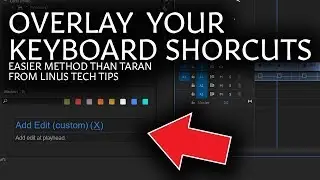 Display Keyboard Shortcuts - Easier solution than Taran Linus Tech Tips