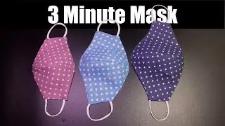 HOW TO MAKE/ 3 MINUTE MASKS