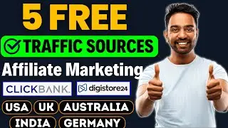5 FREE Traffic Sources With Millions Of Visits Every Month 2024!