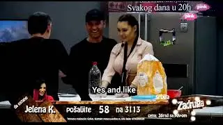 Zadruga - Milan i Ana simuliraju film Varljivo leto - 17.02.2018