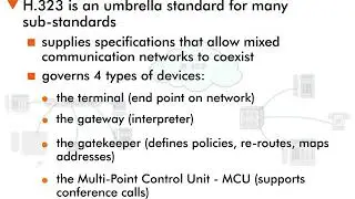 Protocol Convergence - 8 : H.323