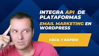 Cómo Integrar la API de plataformas de EMAIL MARKETING en WORDPRESS