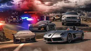 D3 Lamborghini Reventon,Aston Martin One77Q,Mercedes-Benz SLRStirling Moss, Spyker C8,Bugatti Veyron