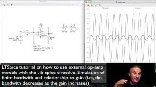 LTSpice: Using external models & modelling real-opamps