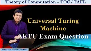 Universal Turing Machine || Theory of Computation