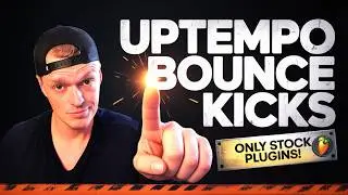 How To: Bounce Uptempo Kick in FL Studio Using Only Stock Plugins!