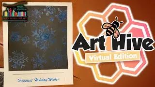 Art Hive  - Make Your Own Holiday Card with Stencils