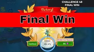 Merge Dragons | Challenge 48 Final Win -- 8 Minutes 47 Seconds
