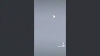#moon #sunset