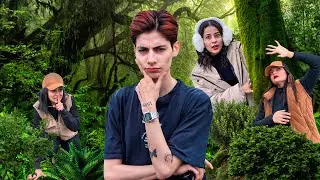 تو قلعه ی جنگلی قایم موشک بازی کردیم🤫😱