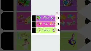 Карандаши расписание на доску @didactics_youtube_lesson
