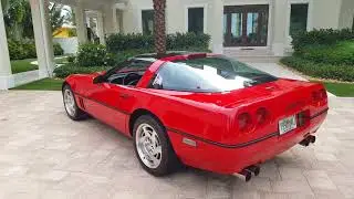 1990 Chevrolet Corvette ZR1 26300 miles local Palm Beach car