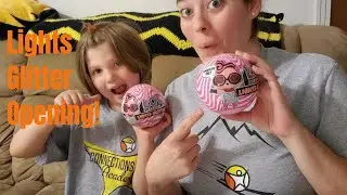 LOL Surprise Lights Glitter Opening!