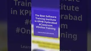 Learn and Grow with Kosmik | The Best Software Training Institute in KPHB Hyderabad