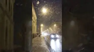 Снегопад в Казани 16.11.2017