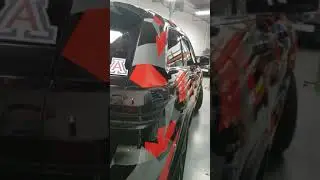 Jeep Grand Cherokee Camo Camouflage Car Wrap Time Lapse