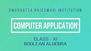 Boolean Algebra || Introduction || Bengali