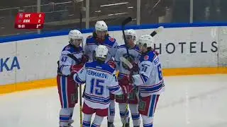 Хайлайты матча ХК «Капитан» - «Академия Михайлова». 10.02.24