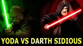 Why Yoda did NOT lose to Darth Sidious in Revenge of the Sith