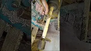 Изготовление ручки с накаткой.